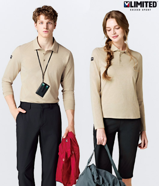 엠리밋 소로나 긴팔 카라티셔츠 / 36130 / 베이지